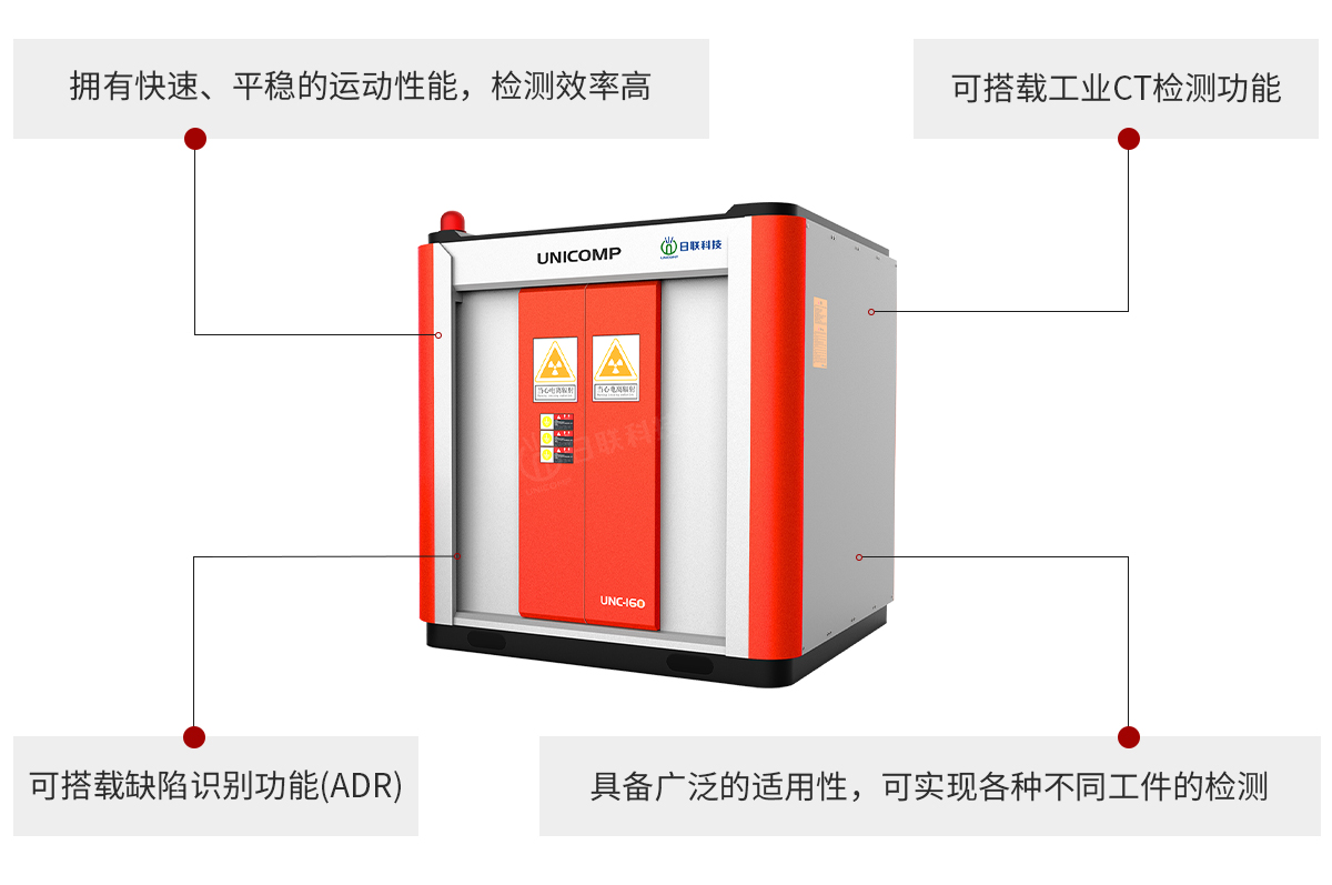 日聯科技UNC系列工業無損檢測設備特點